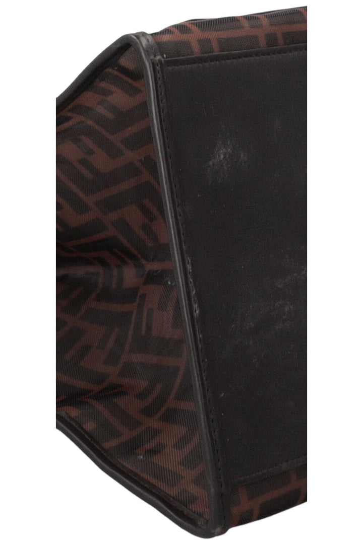 FENDI Runaway Shopping Tote Mesh Brown