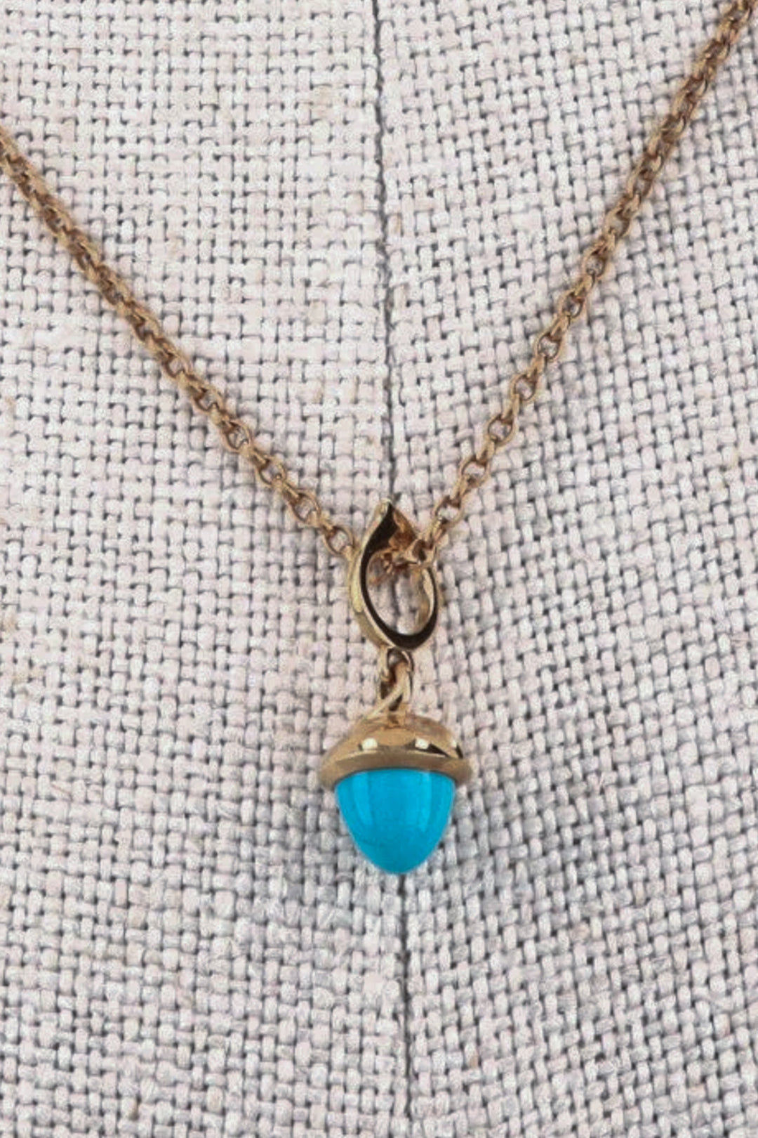 TAMARA COMOLLI Mikado Flamenco Necklace Turquoise