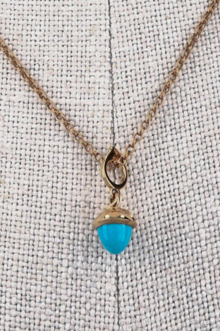 TAMARA COMOLLI Mikado Flamenco Necklace Turquoise