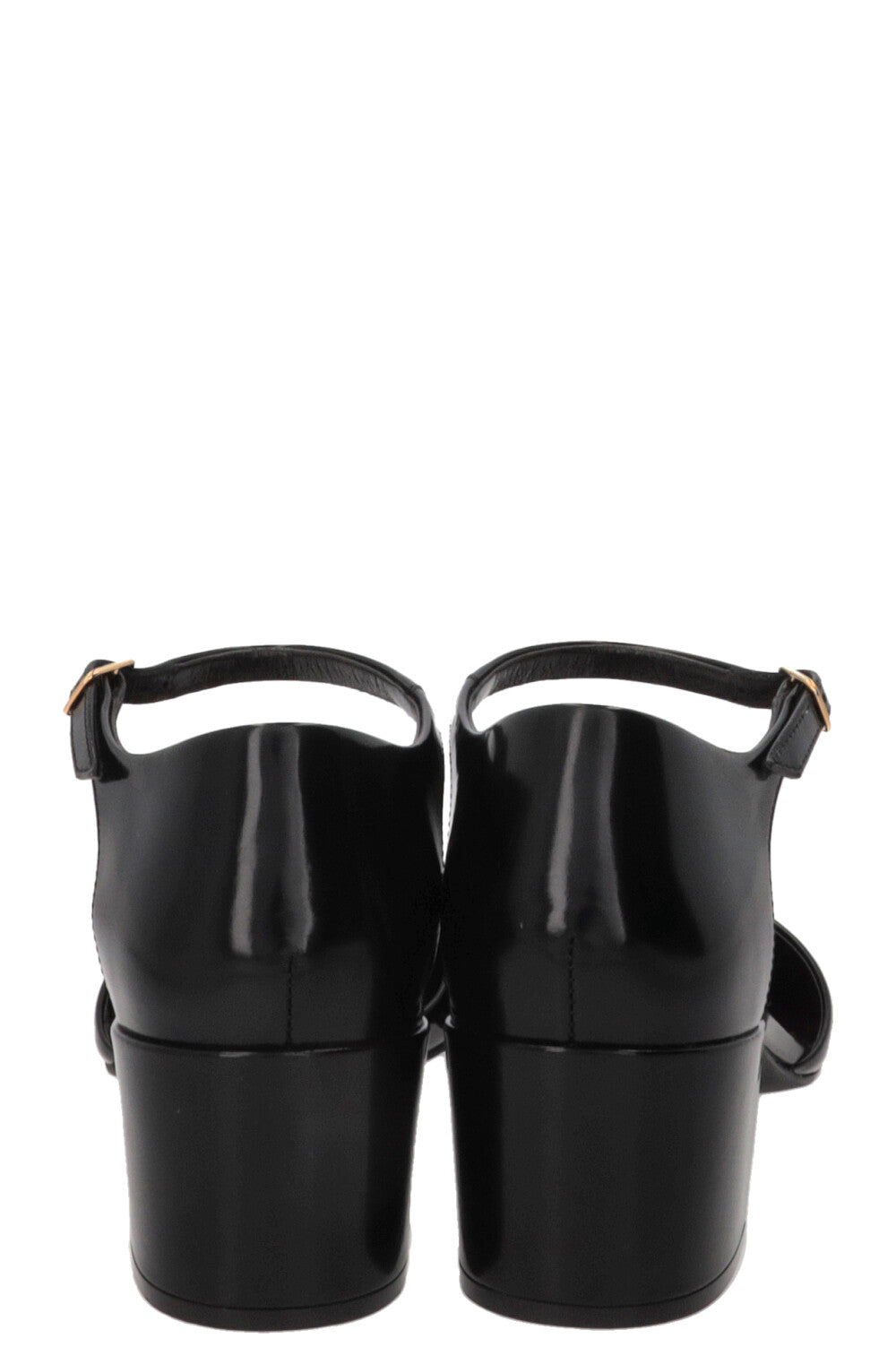 THE ROW Penelope Heels Leather Black