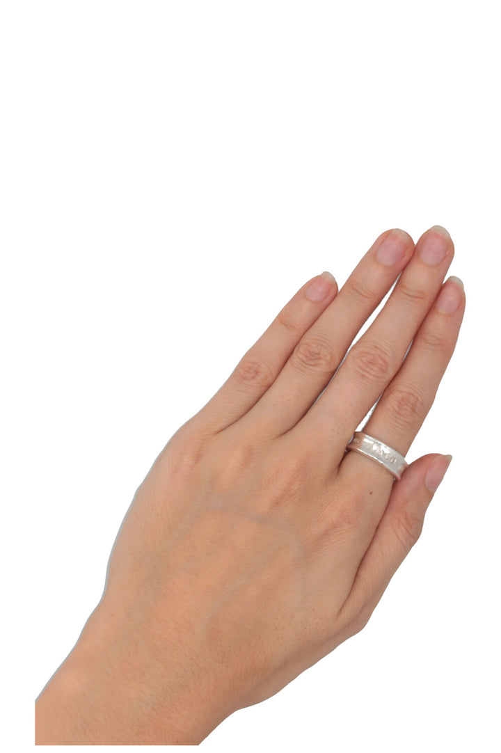 TIFFANY&CO. Bague 1837 Médium Argent