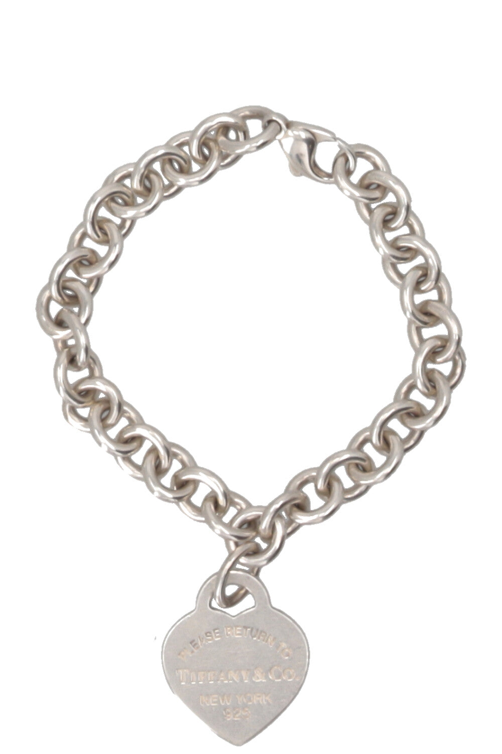 TIFFANY&CO. Return to Tiffany Heart Chain Bracelet Silver