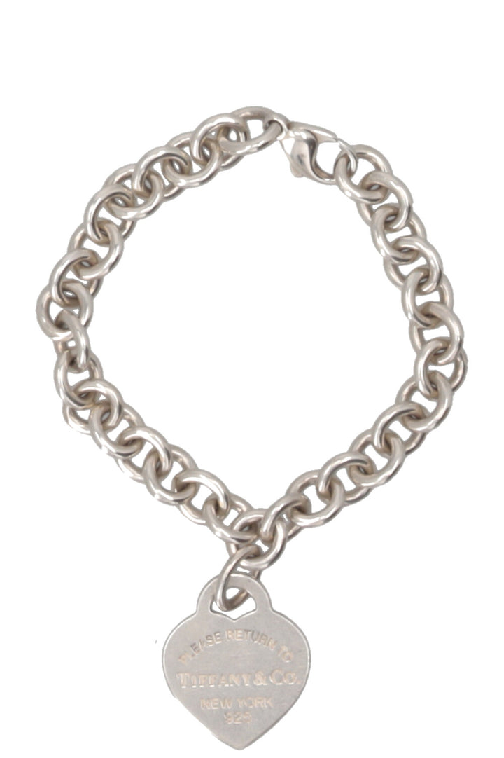 TIFFANY&CO. Return to Tiffany Heart Chain Bracelet Silver