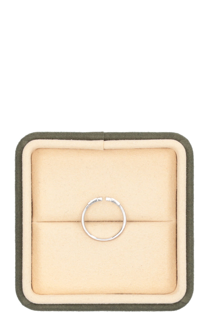 TIFFANY&CO. T Ring Diamonds White Gold