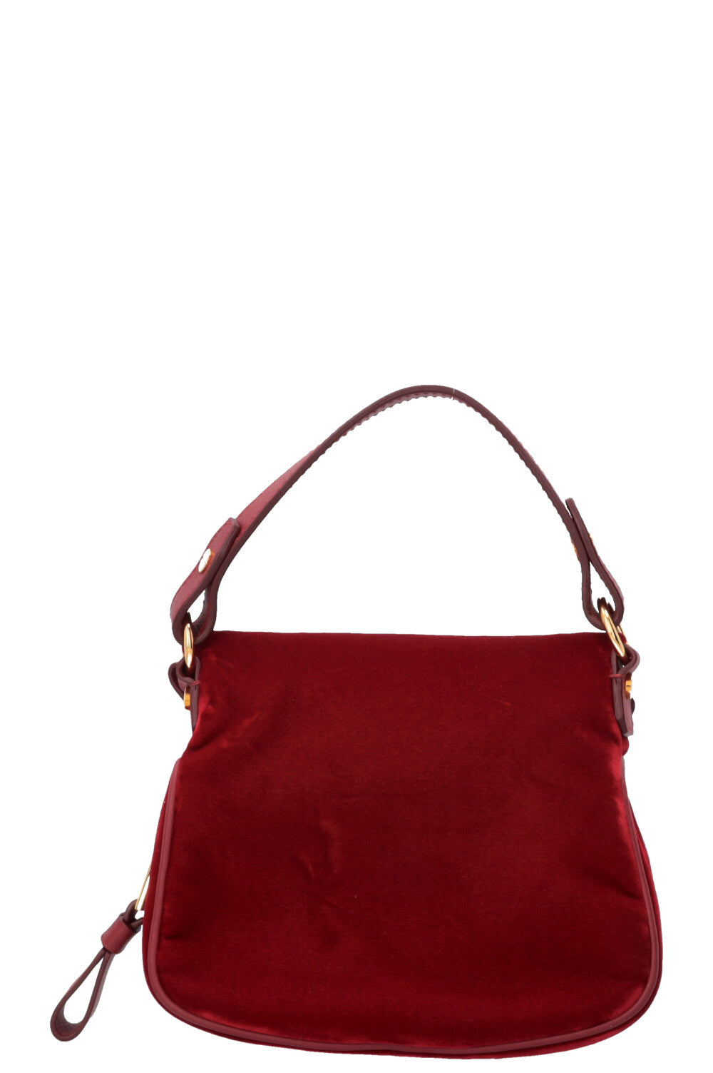 TOM FORD Jennifer Bag Mini Velvet Leather Red