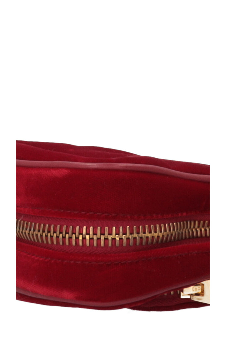 TOM FORD Jennifer Bag Mini Velvet Leather Red