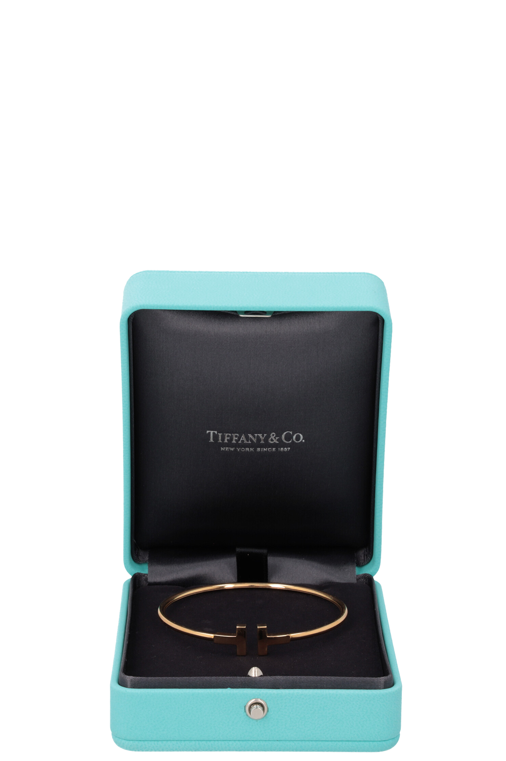 TIFFANY&CO T Wire Bracelet 18k Yellow Gold – REAWAKE