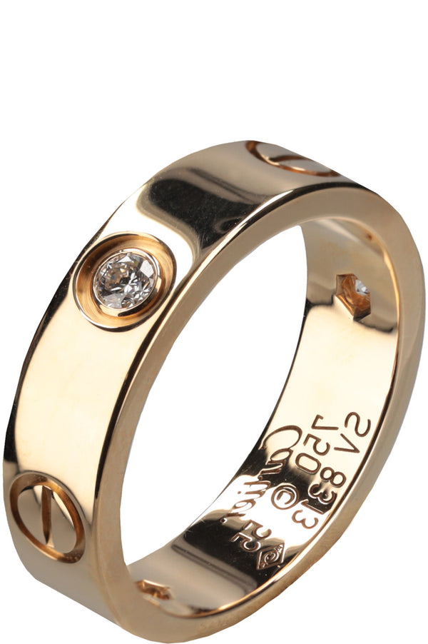 CARTIER Bague Amour 3 Diamants
