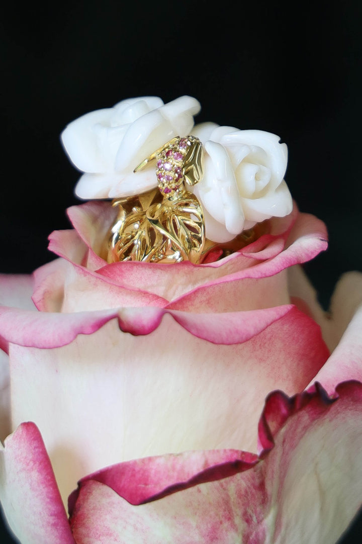 CHRISTIAN DIOR Rose Pre Catelan Ring