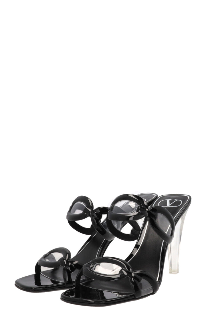 VALENTINO Chain 1067 Sandals Black