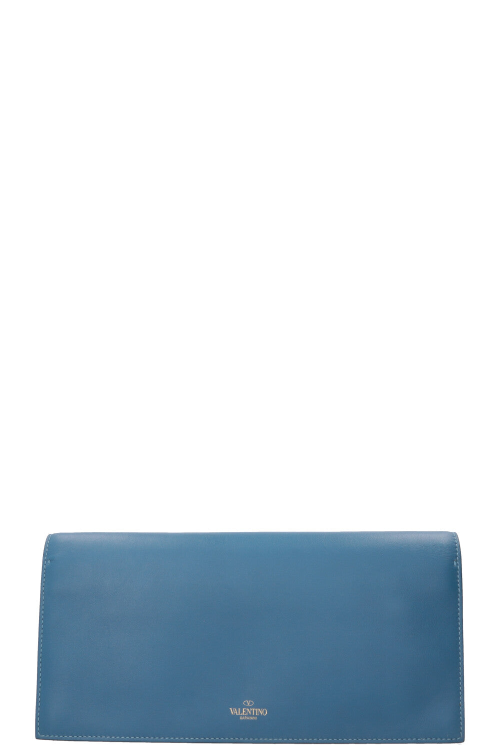 VALENTINO Clutch Leather Blue