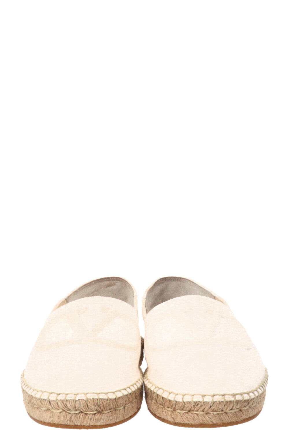 VALENTINO Espadrilles V Logo blanc