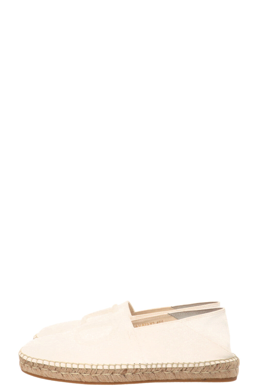 VALENTINO Espadrilles V Logo blanc