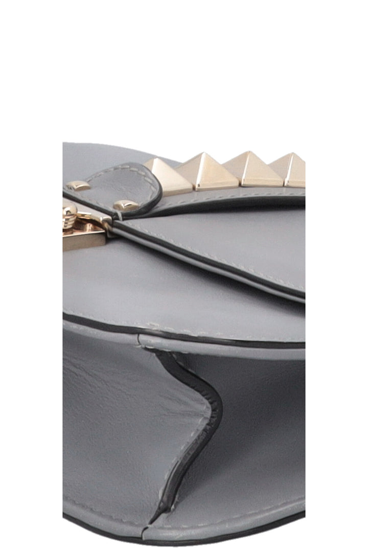VALENTINO Glam Lock Bag Medium Grey
