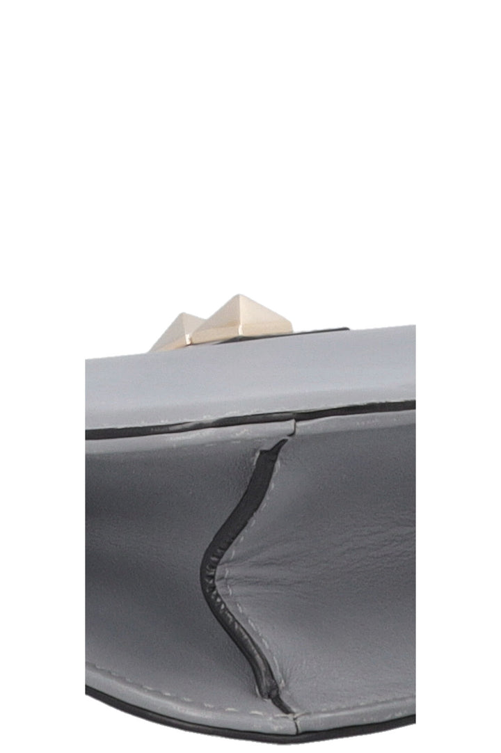 VALENTINO Glam Lock Bag Medium Grey