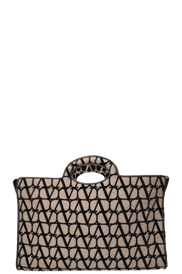 VALENTINO Le Troisieme Canvas Beige
