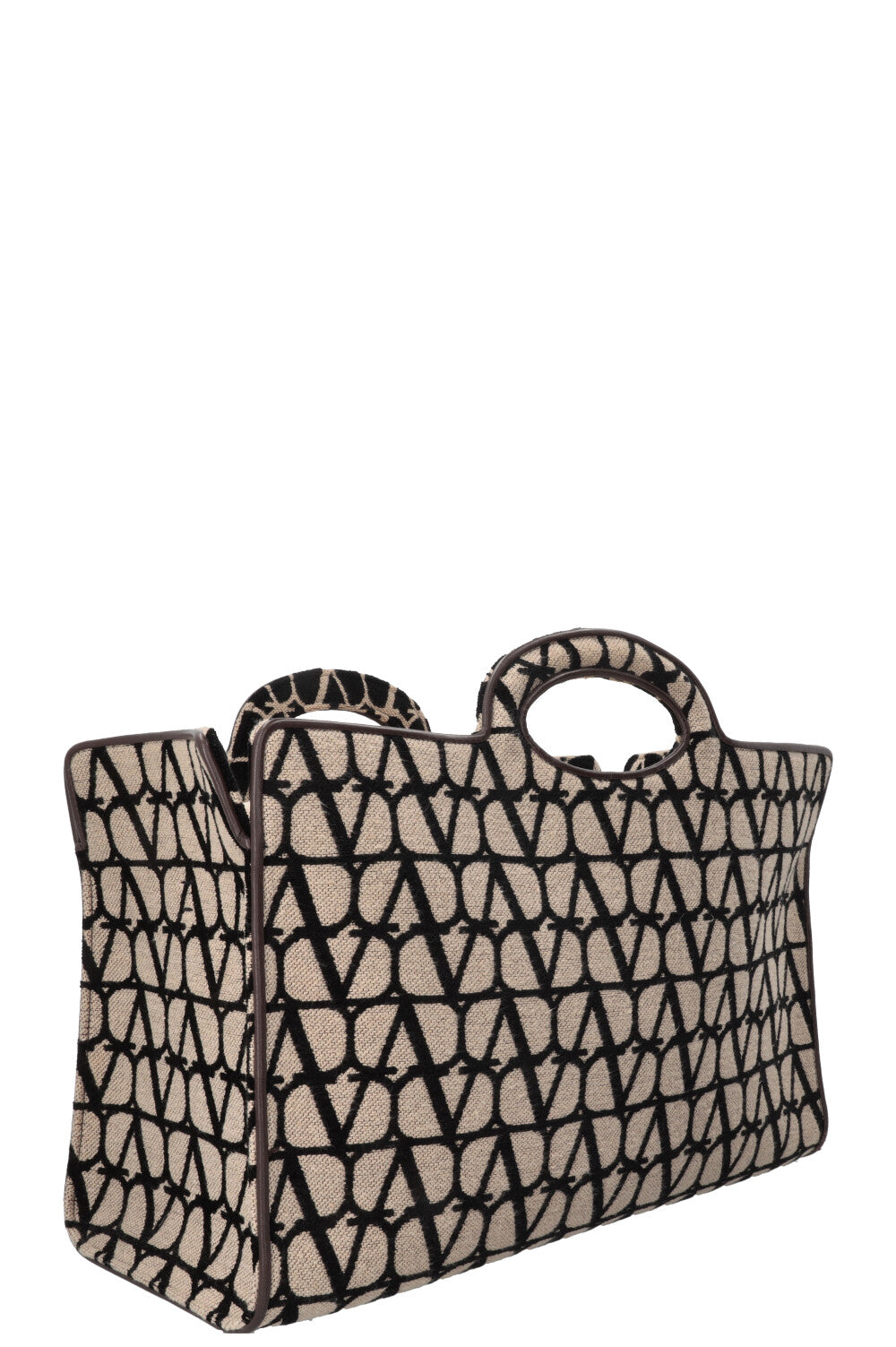 VALENTINO Le Troisieme Canvas Beige