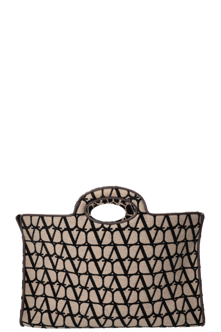 VALENTINO Le Troisieme Canvas Beige