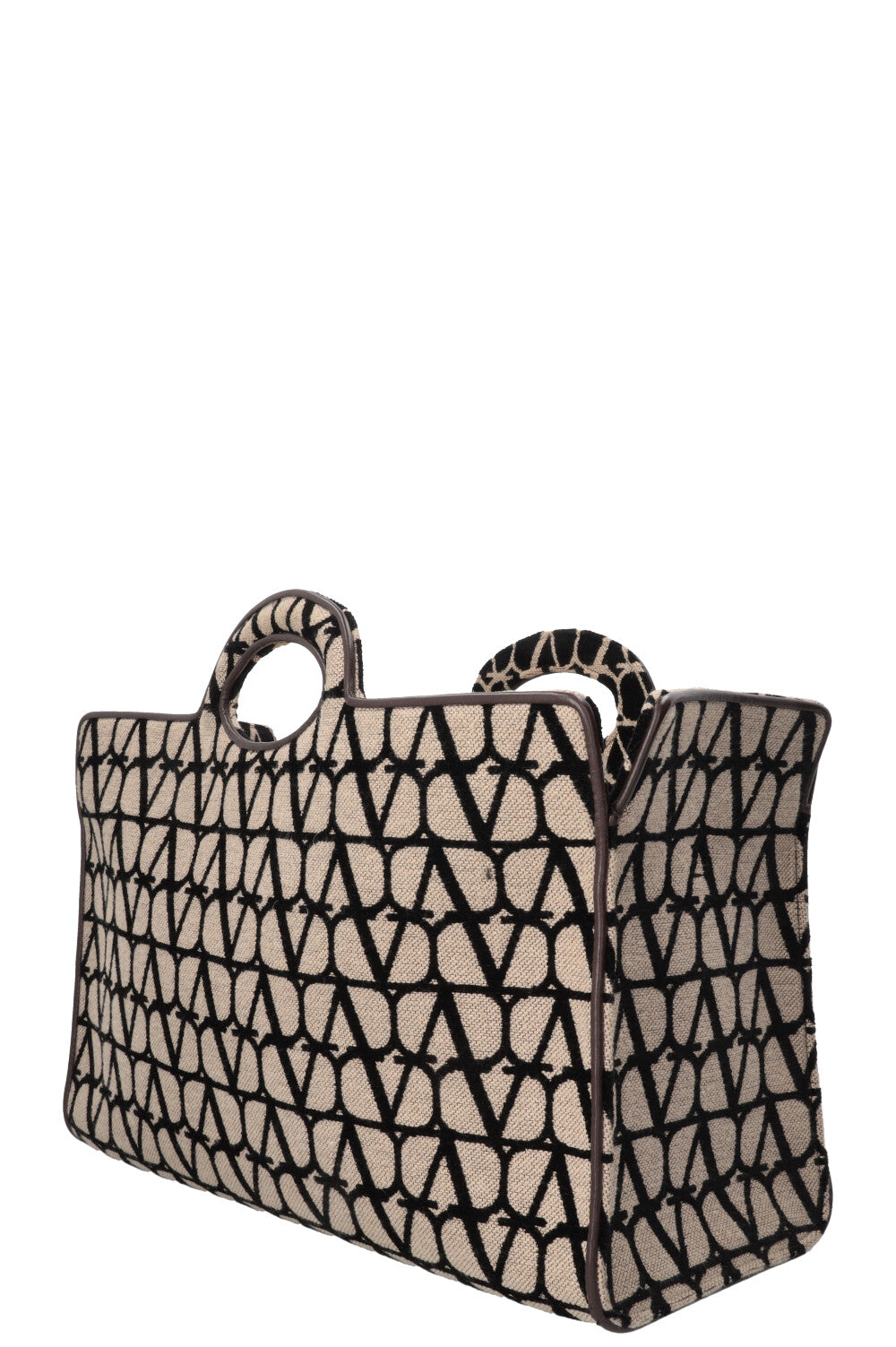 VALENTINO Le Troisieme Canvas Beige