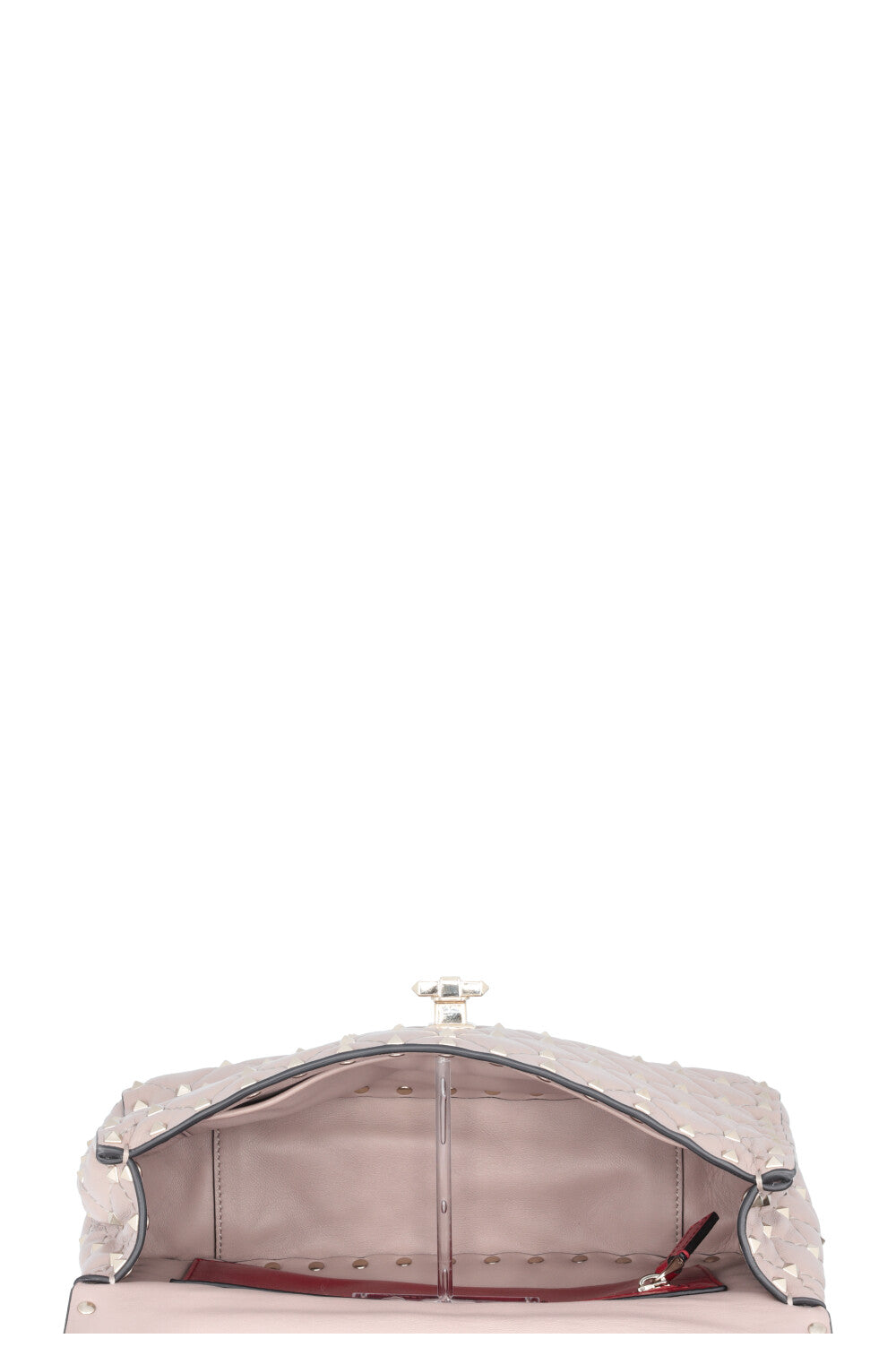 Sac bandoulière VALENTINO Medium Spike, blush