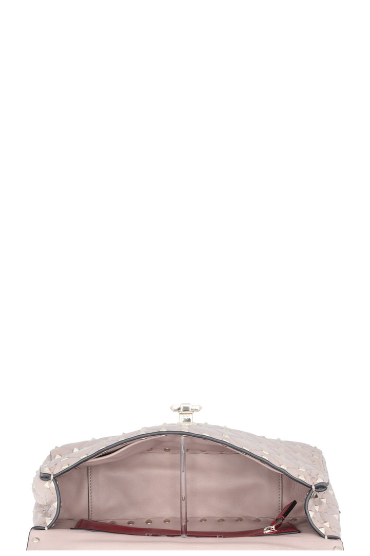 Sac bandoulière VALENTINO Medium Spike, blush