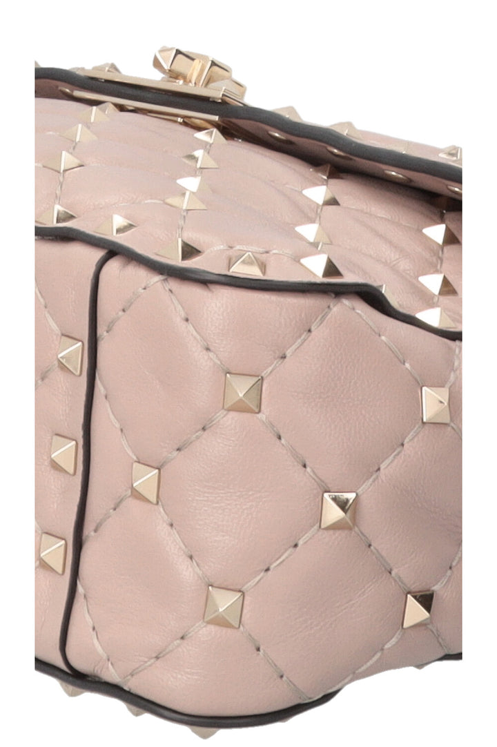 Sac bandoulière VALENTINO Medium Spike, blush
