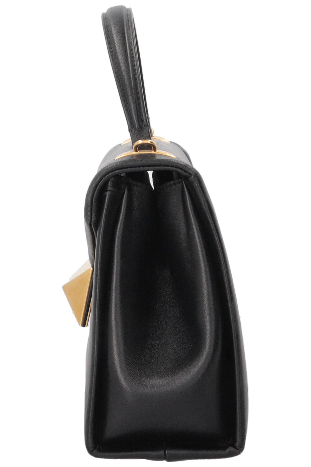 VALENTINO One Stud Top Handle Bag Black