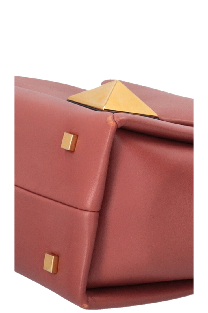 VALENTINO One Stud Top Handle Bag Blush