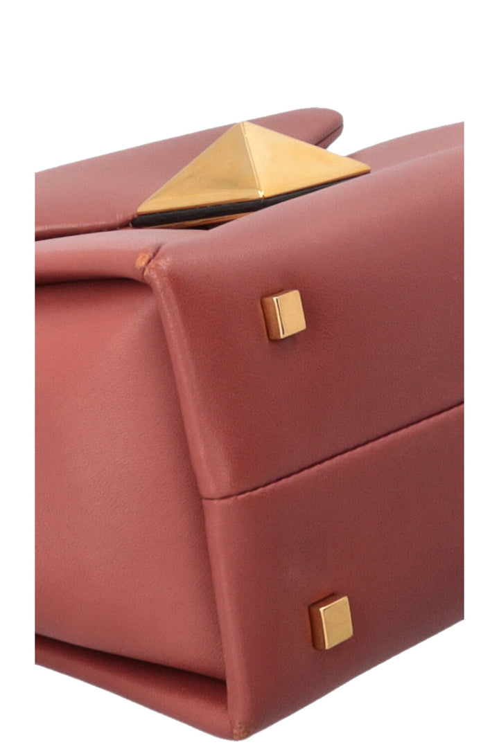 VALENTINO One Stud Top Handle Bag Blush