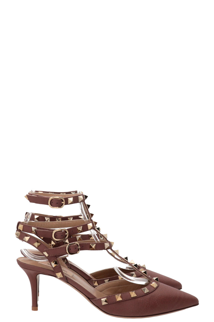 VALENTINO Rockstud Classic 65 Heels Leather Dusty Rose