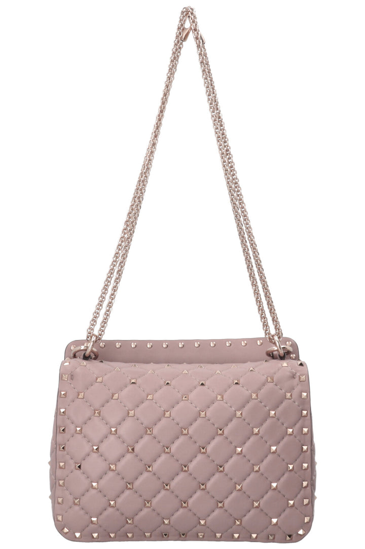 VALENTINO Rockstud Crossbody Bag Medium Nude