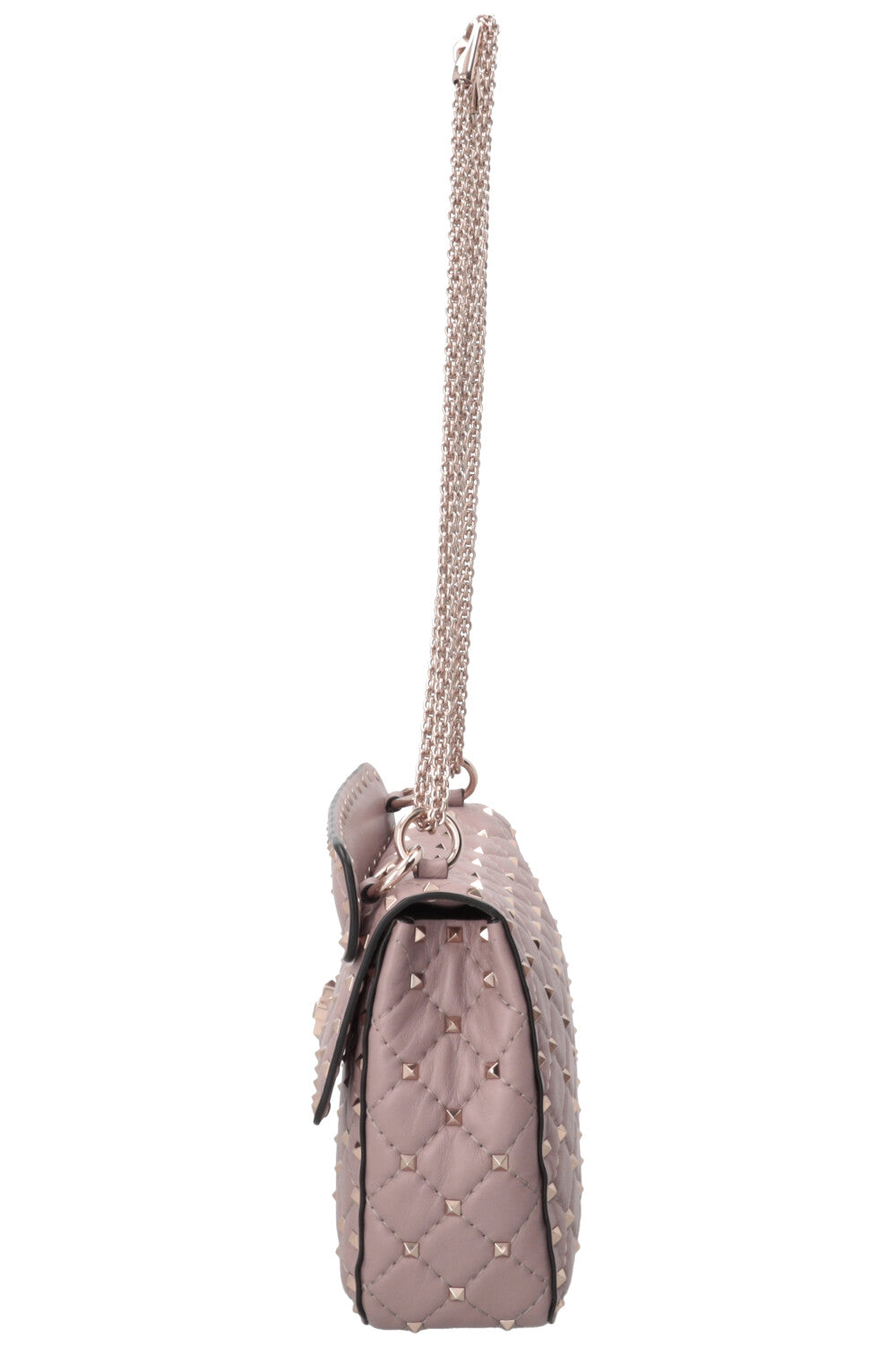 VALENTINO Rockstud Crossbody Bag Medium Nude