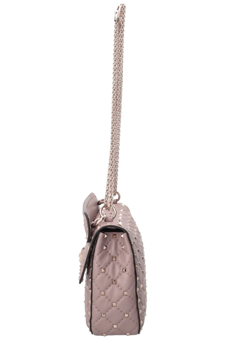 VALENTINO Rockstud Crossbody Bag Medium Nude