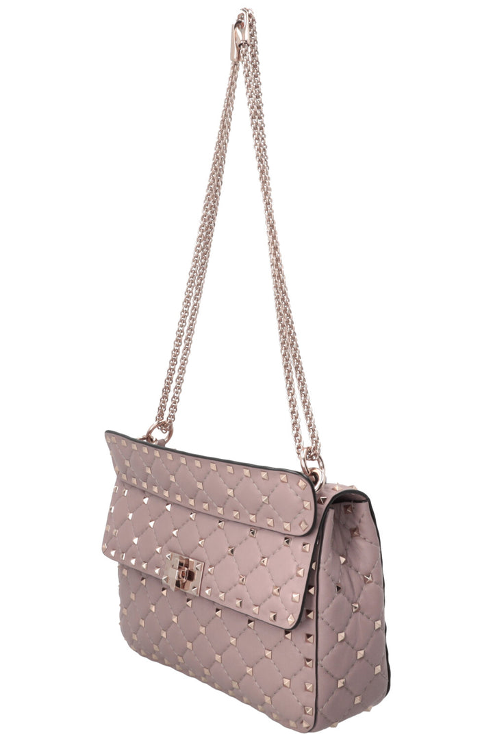 VALENTINO Rockstud Crossbody Bag Medium Nude