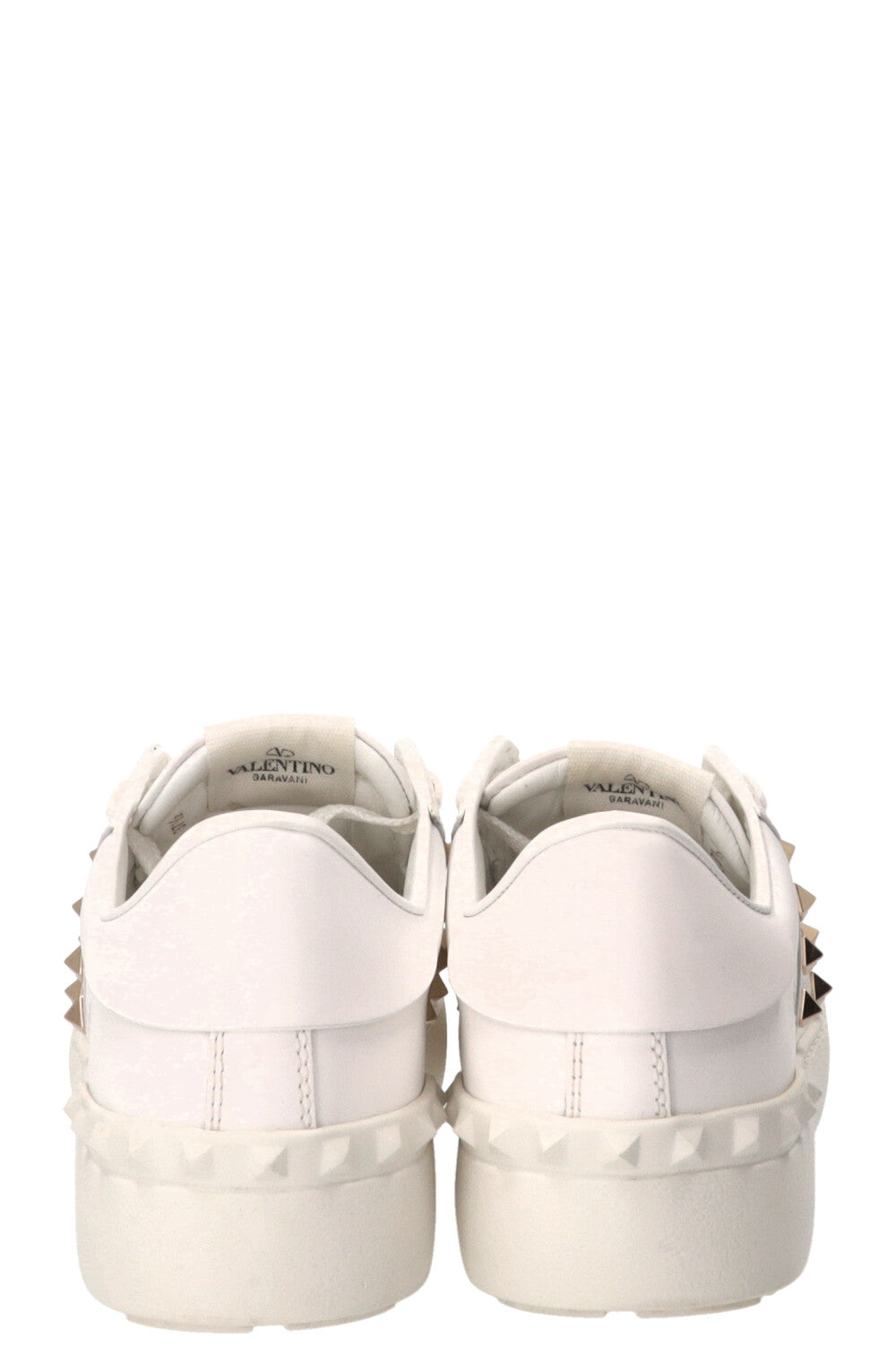 VALENTINO Rockstud Sneakers Leather White