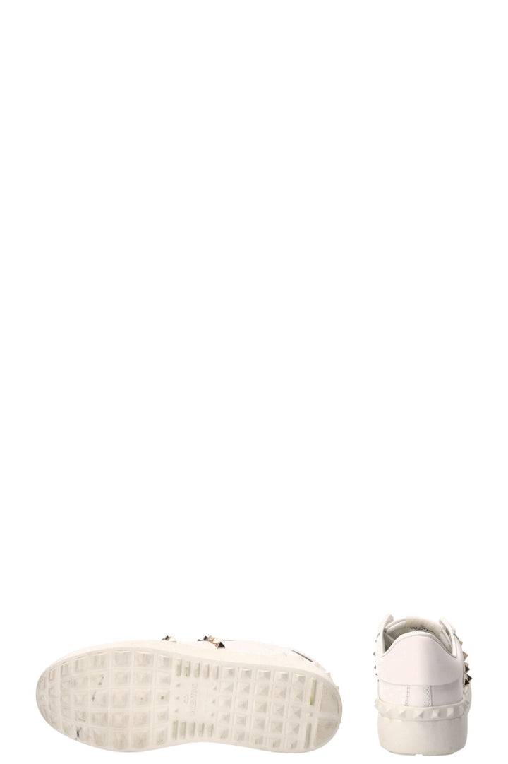 VALENTINO Rockstud Sneakers Leather White