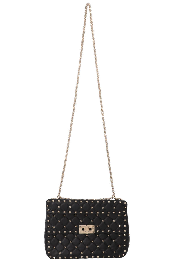 VALENTINO Rockstud Spike Bag Black
