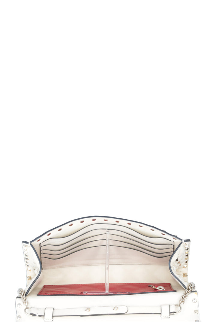 VALENTINO Rockstud Spike WOC Ivoire