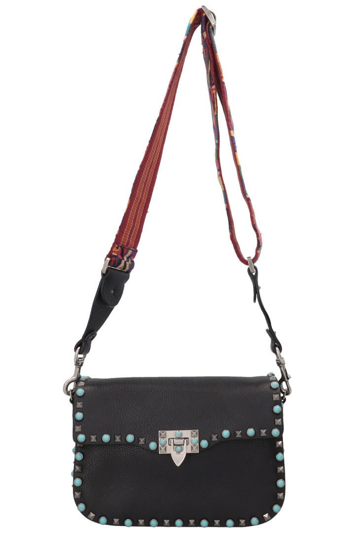 VALENTINO Sac à bandoulière Rolling Rockstud Noir
