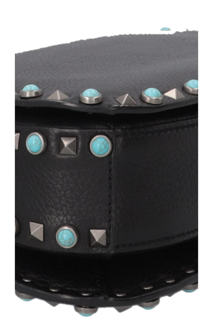 VALENTINO Sac à bandoulière Rolling Rockstud Noir