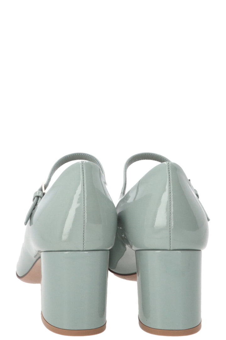 VALENTINO VLogo Mary-Jane Heels Sage