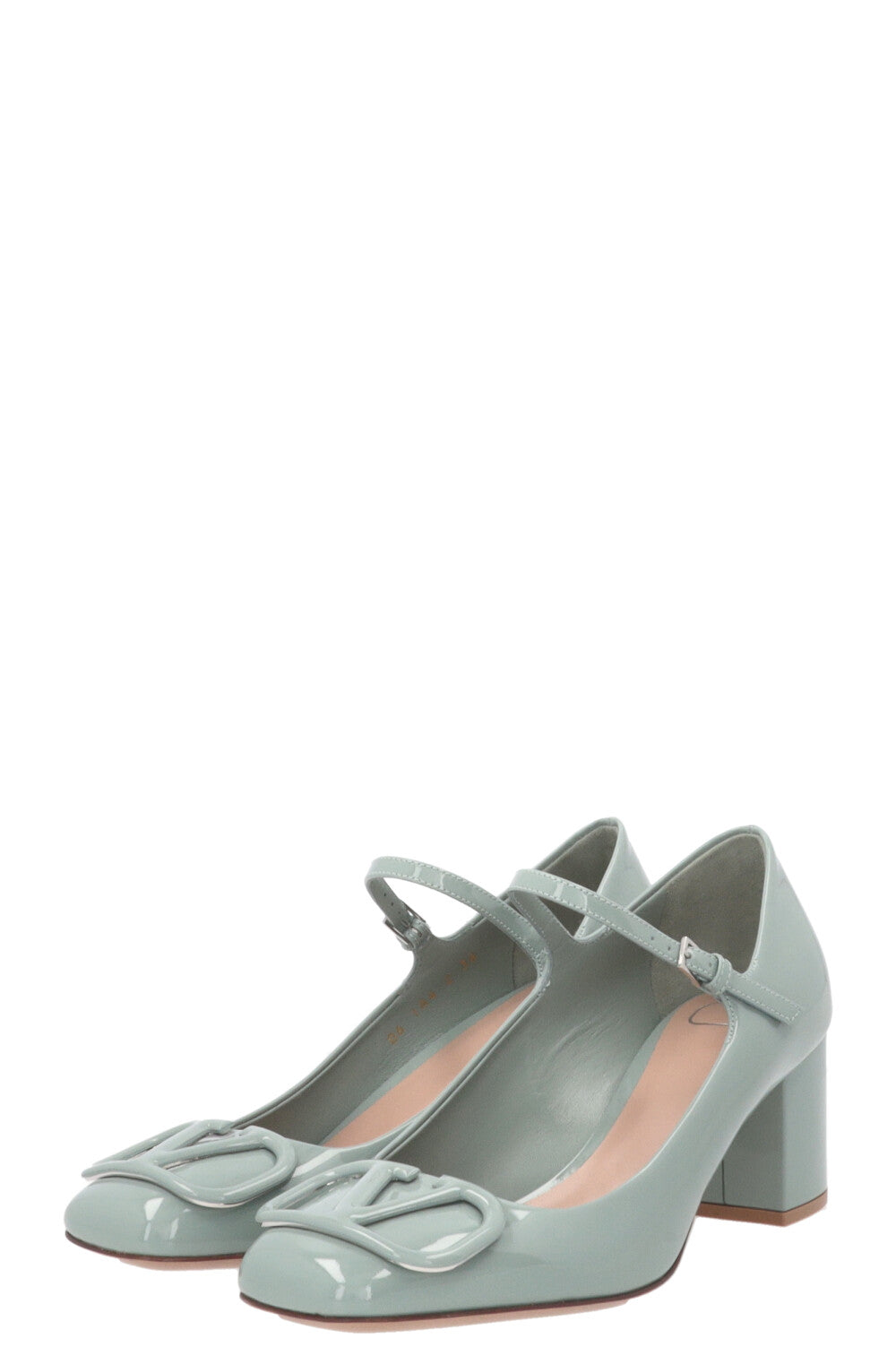 VALENTINO VLogo Mary-Jane Heels Sage