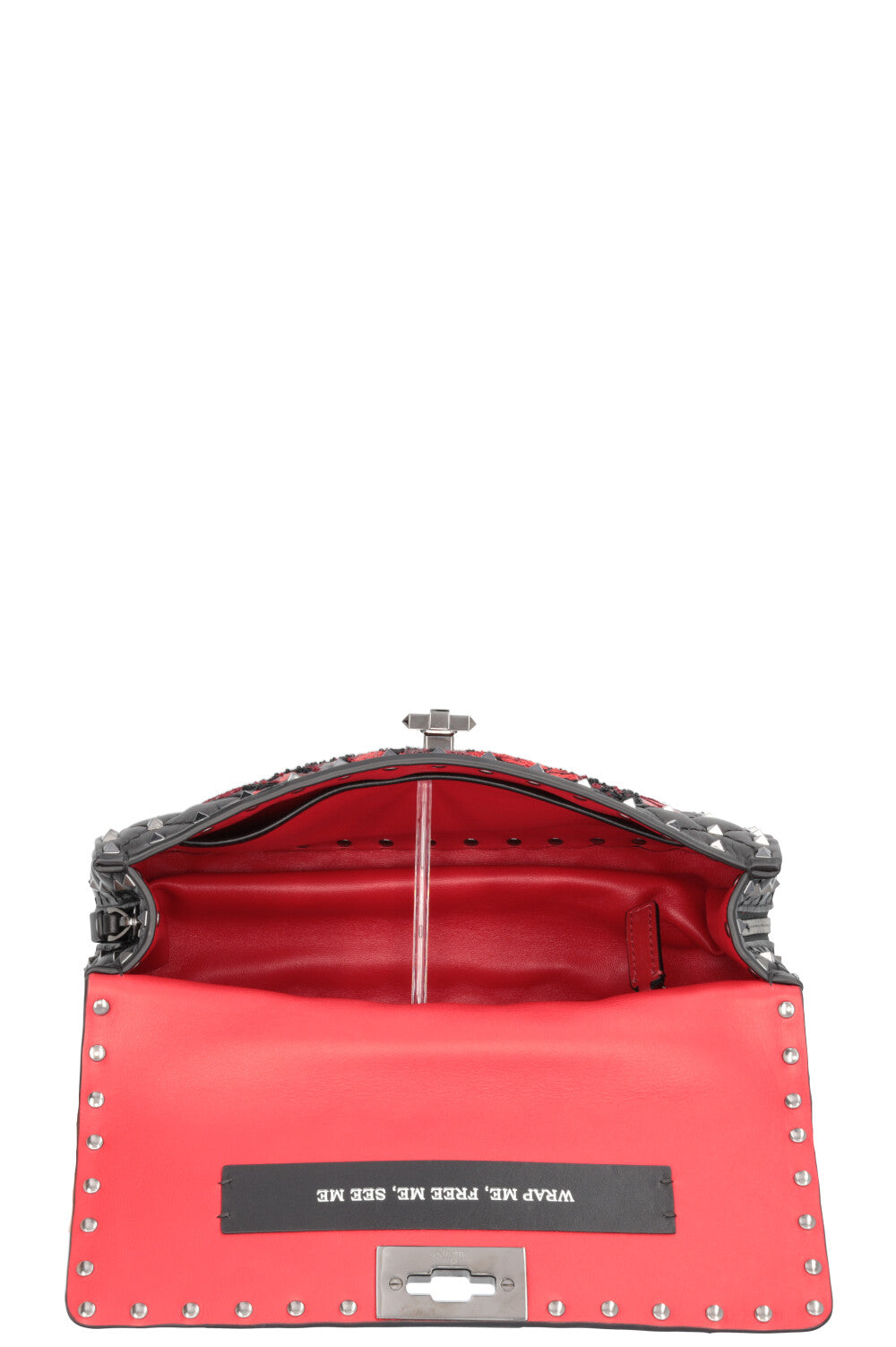 Sac bandoulière Rockstud orné de roses VALENTINO X Undercover