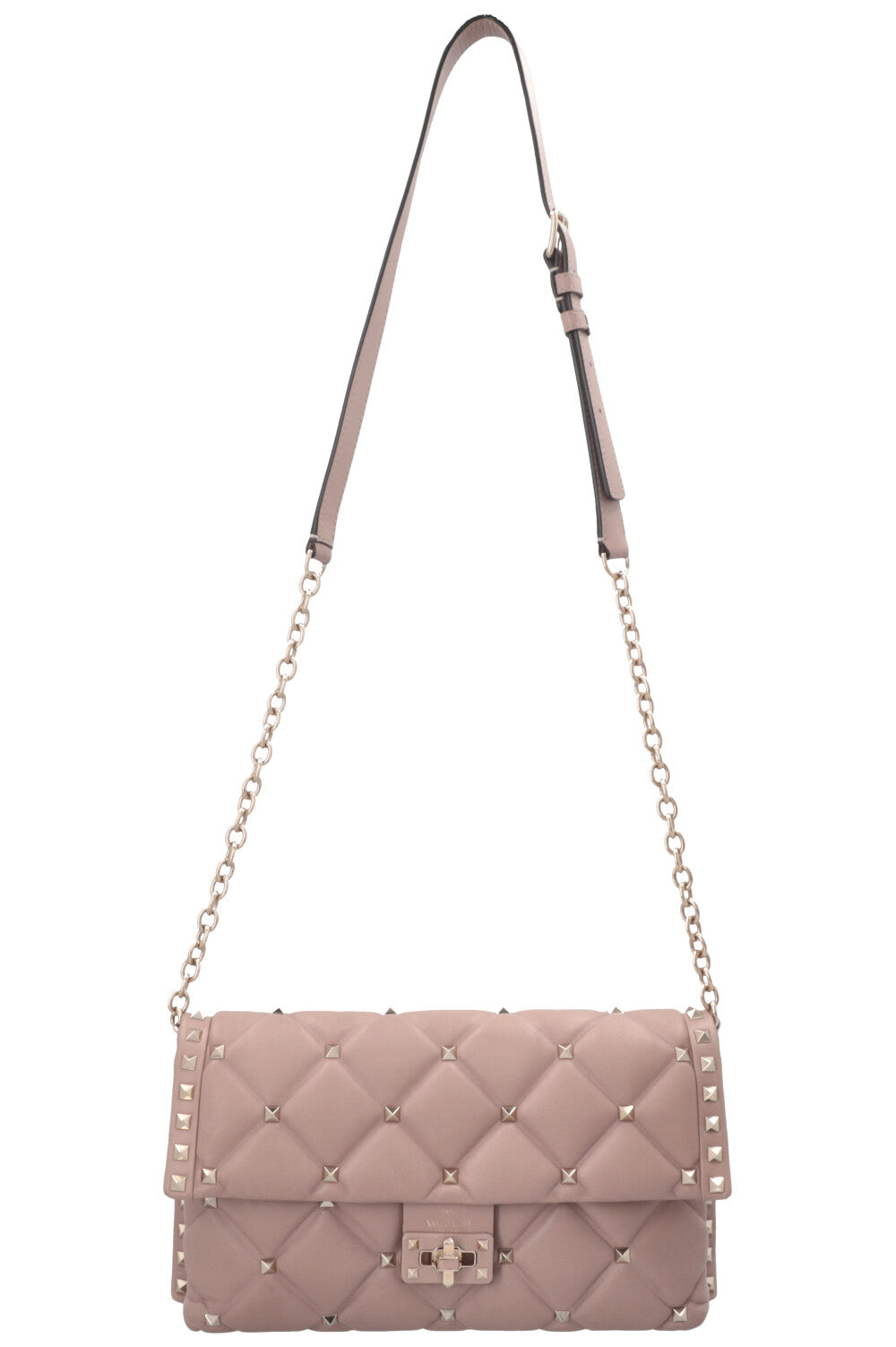 VALENTINO Candy Stud Crossbody Rose