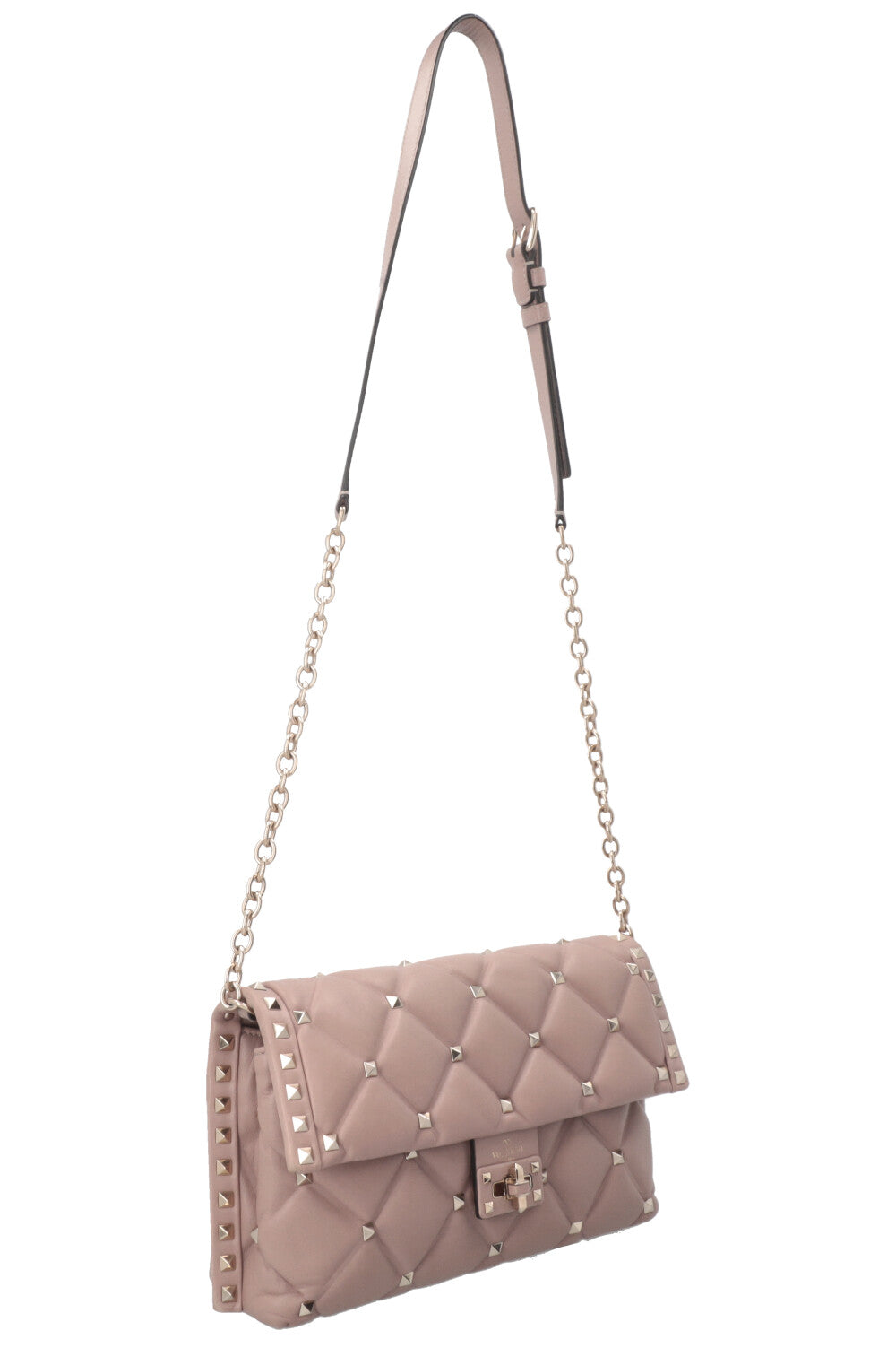VALENTINO Candy Stud Crossbody Rose