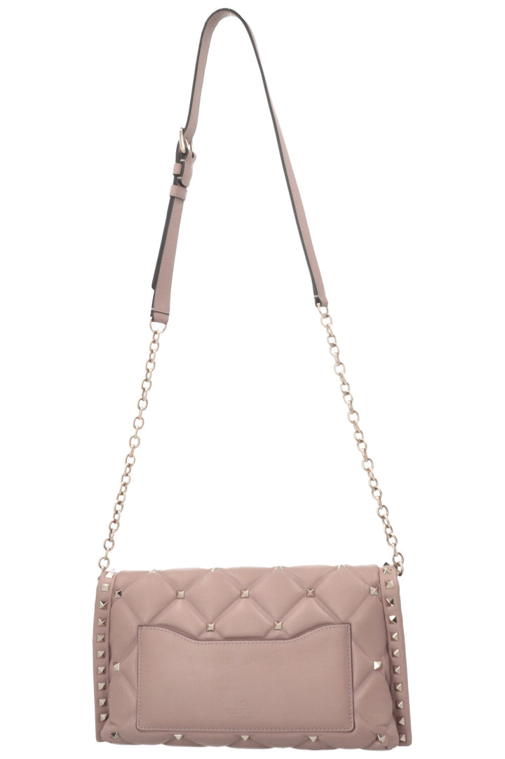 VALENTINO Candy Stud Crossbody Rose