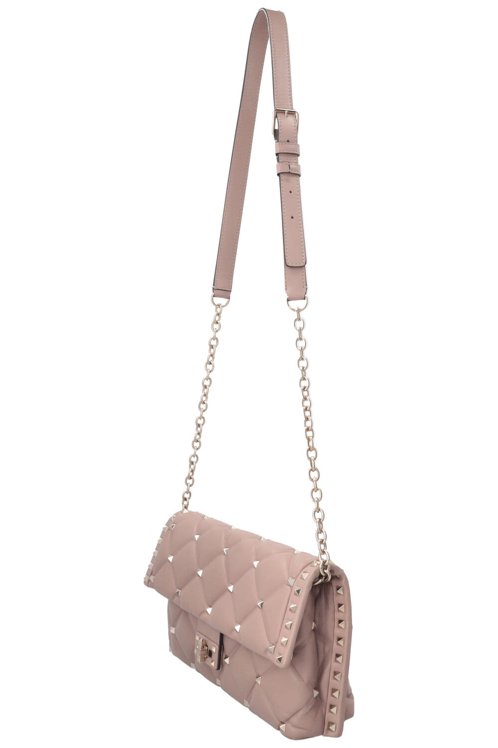 VALENTINO Candy Stud Crossbody Rose