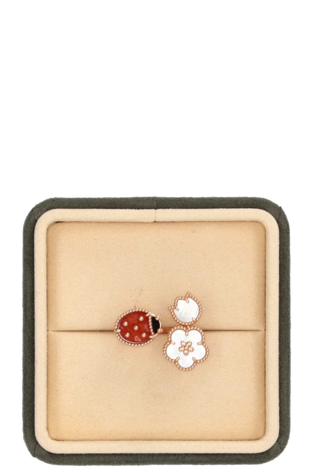 Bague Between the Finger Lucky Spring VAN CLEEF & ARPELS en or rose 18k Or rose