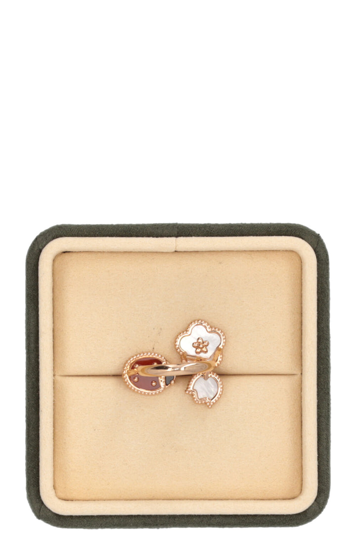 Bague Between the Finger Lucky Spring VAN CLEEF & ARPELS en or rose 18k Or rose