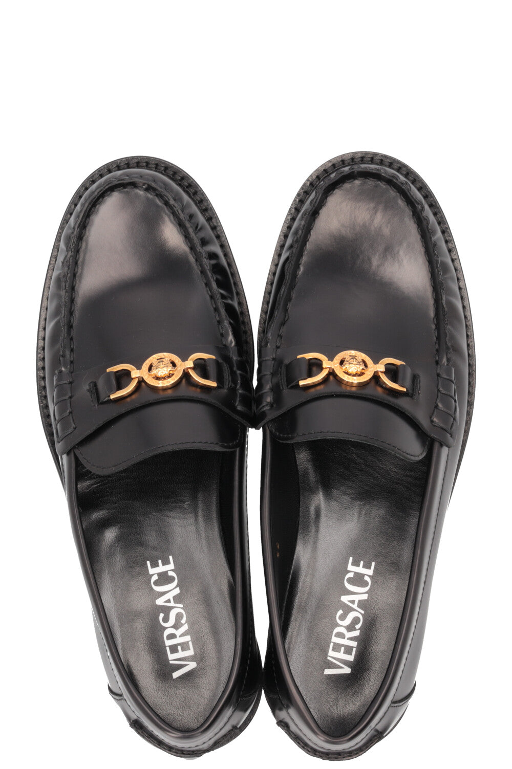 VERSACE Medusa Loafers Black